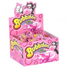 chicles bubbaloo rellenos sabor a tutti frutti 60u