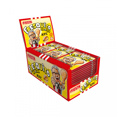 fiesta fresquito pollo kfc estuche 40u